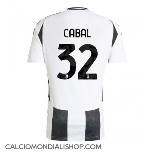 Maglie da calcio Juventus Juan Cabal #32 Prima Maglia 2024-25 Manica Corta